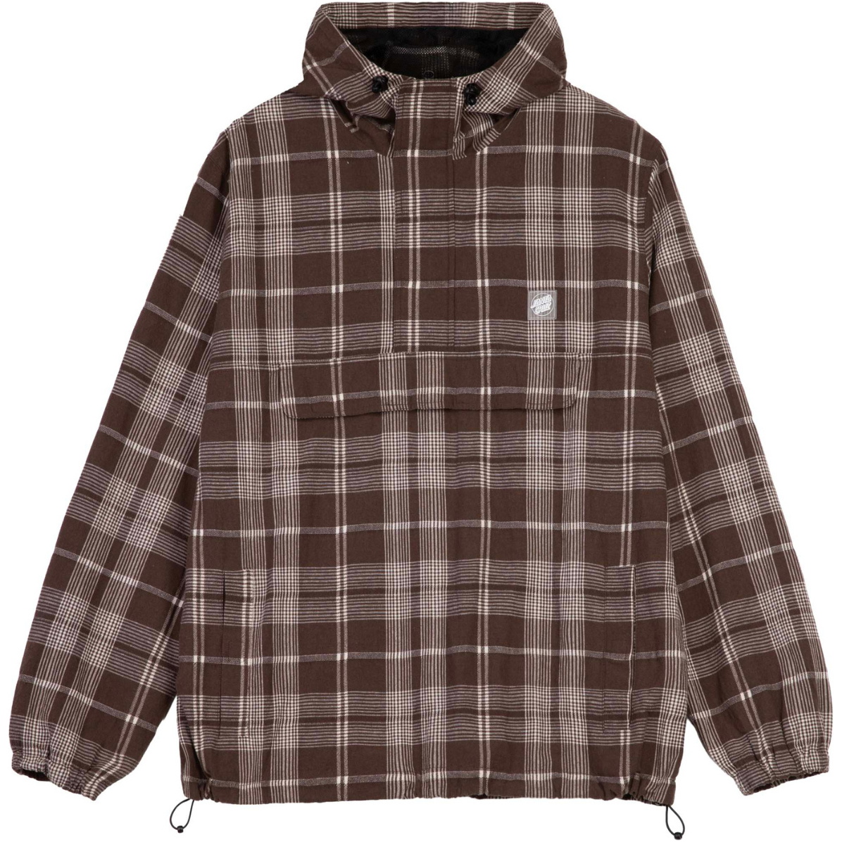 2026 Santa Cruz Mens Henri Jacket SCA-JKT-9322 - Brown Check